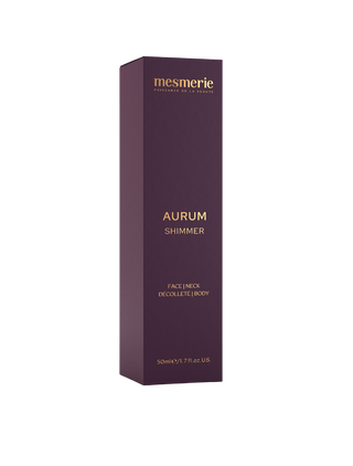 AURUM SHIMMER - Negujući zlatno-bronzani serum za telo i lice