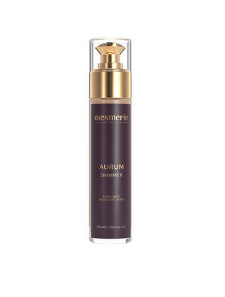 AURUM SHIMMER - Negujući zlatno-bronzani serum za telo i lice