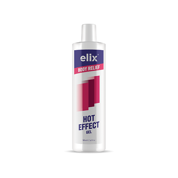 Elix Body Relief Hot Effect Gel topli gel za sportsku masažu